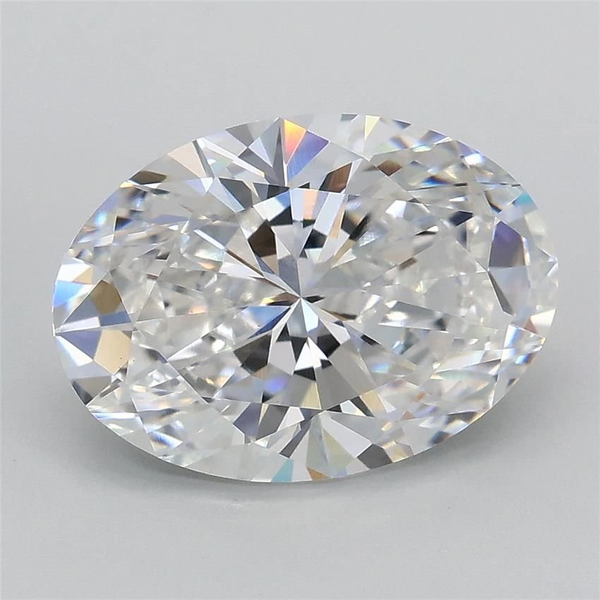 2.59ct D VS1 Rare Carat Ideal Cut Oval Lab Grown Diamond