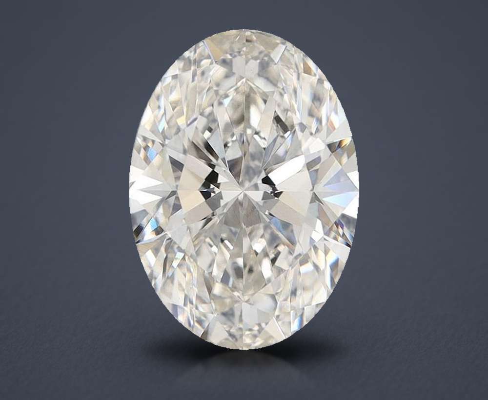 4.50 Carat Oval Lab Diamond