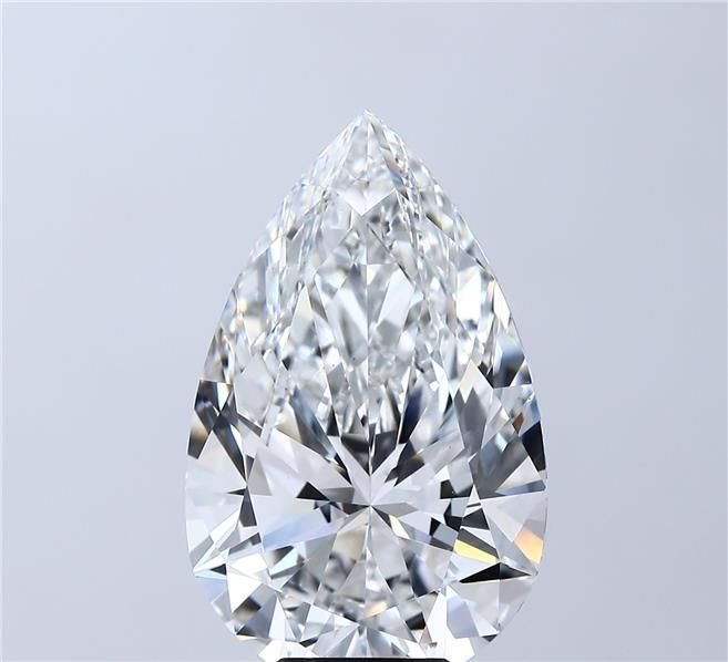 8.00 Carat Pear Lab Diamond