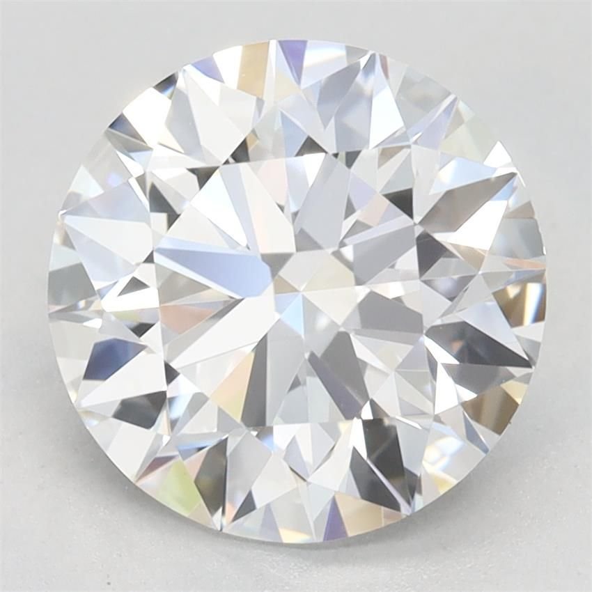 2.77ct D VVS1 Rare Carat Ideal Cut Round Lab Grown Diamond