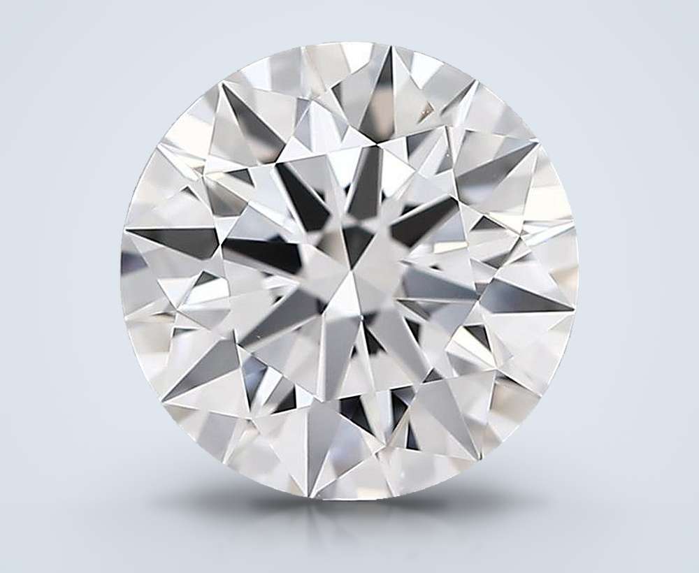 4.92 Carat Round Lab Diamond