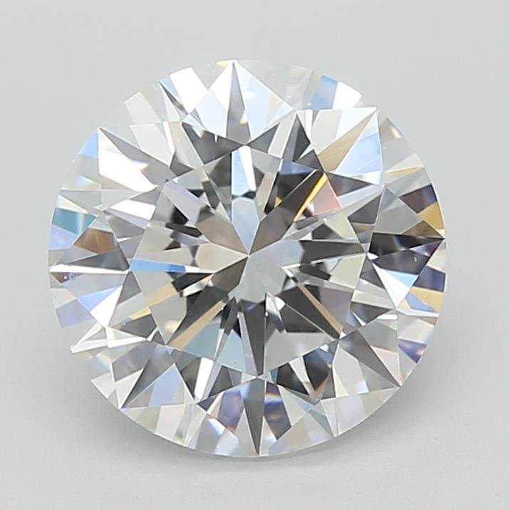 3.00ct F VS1 Rare Carat Ideal Cut Round Lab Grown Diamond