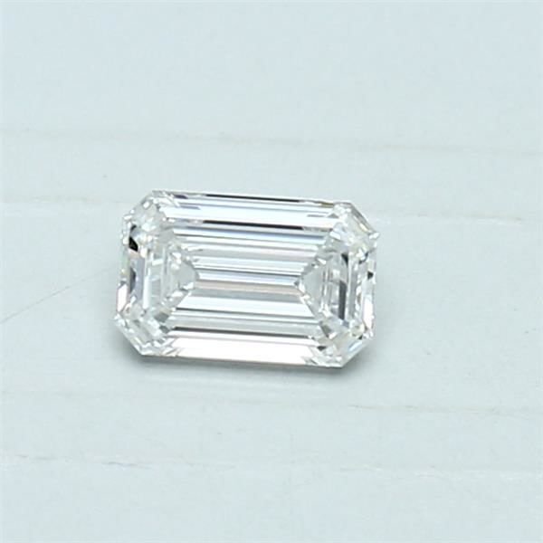 0.30ct F VVS1 Very Good Cut Emerald Diamond