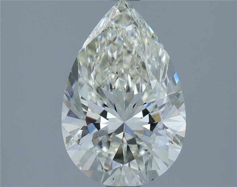 1.69ct J VS1 Rare Carat Ideal Cut Pear Lab Grown Diamond