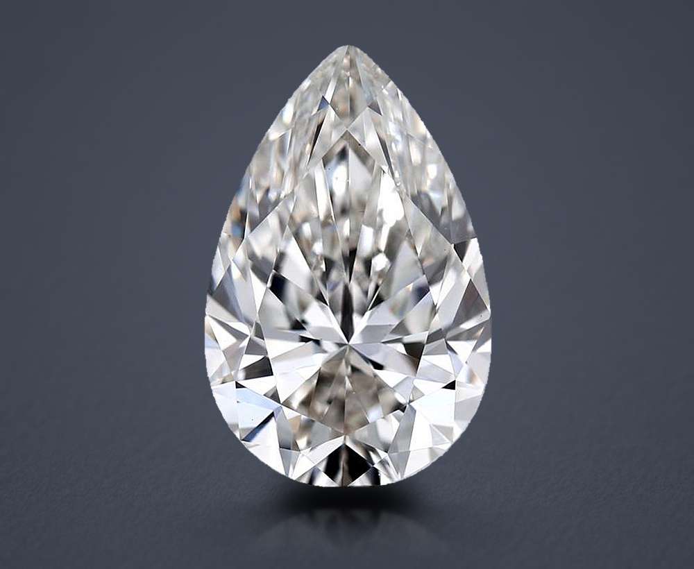 2.25 Carat Pear Lab Diamond