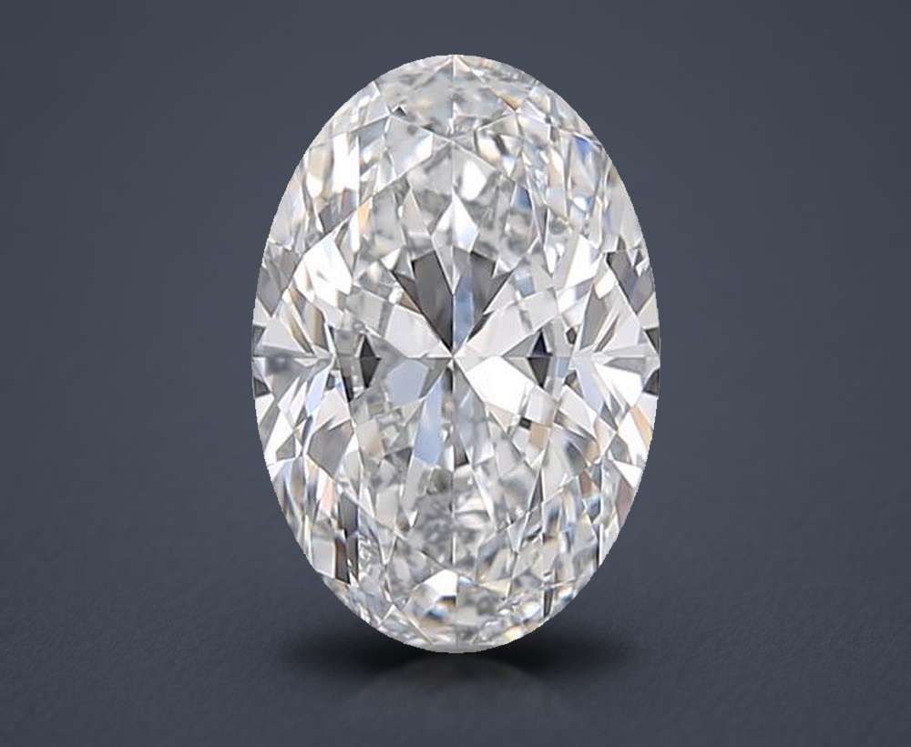0.90 Carat Oval Natural Diamond