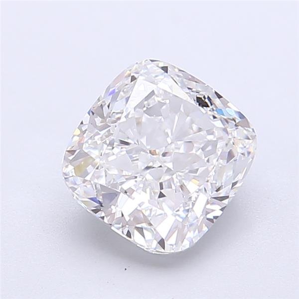 2.05ct D VVS2 Rare Carat Ideal Cut Cushion Lab Grown Diamond