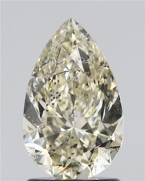 1.52ct J SI2 Rare Carat Ideal Cut Pear Diamond