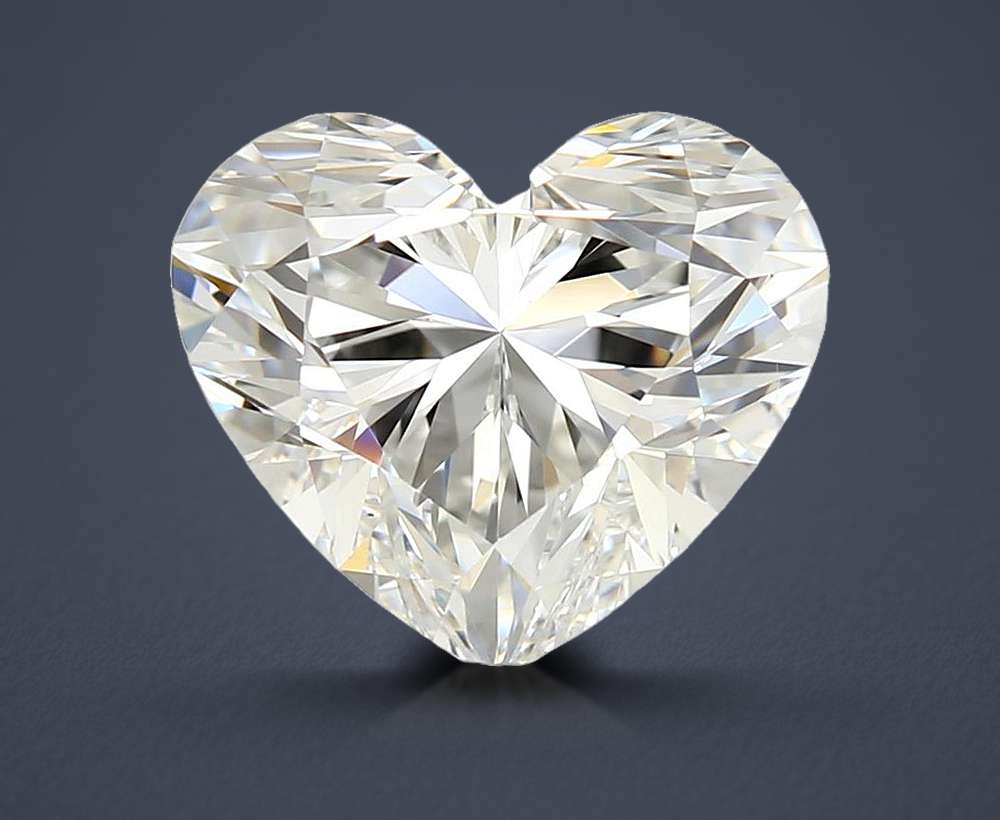 2.50 Carat Heart Natural Diamond
