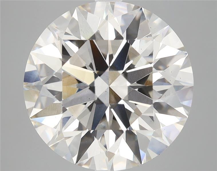 6.31ct H VS2 Rare Carat Ideal Cut Round Lab Grown Diamond