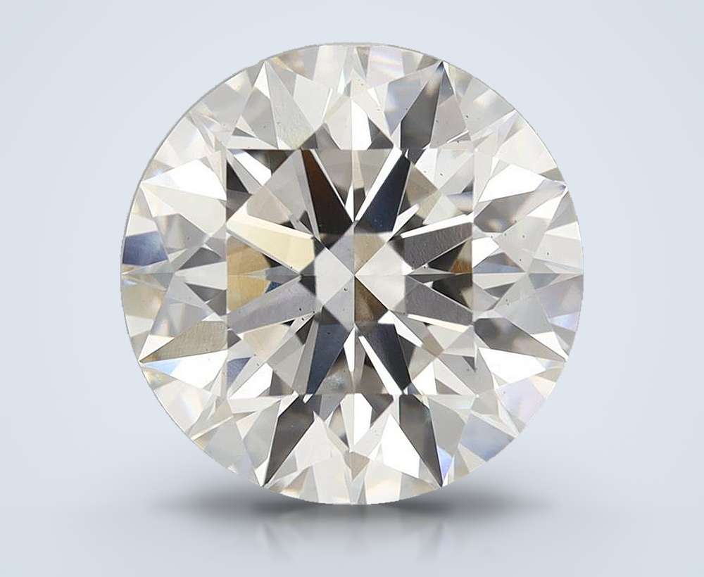 6.31 Carat Round Lab Diamond