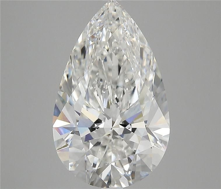 5.51 Carat Pear Lab Diamond