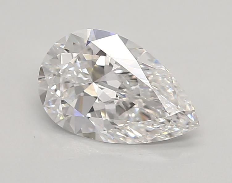 0.99ct D VVS2 Rare Carat Ideal Cut Pear Lab Grown Diamond