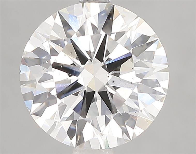 3.02ct H SI1 Ideal Cut Round Lab Grown Diamond