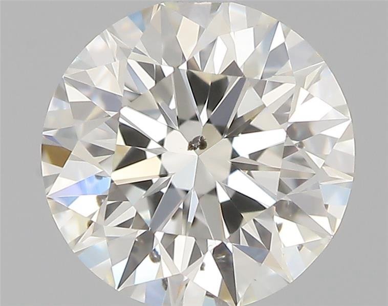 0.83ct I SI2 Rare Carat Ideal Cut Round Diamond