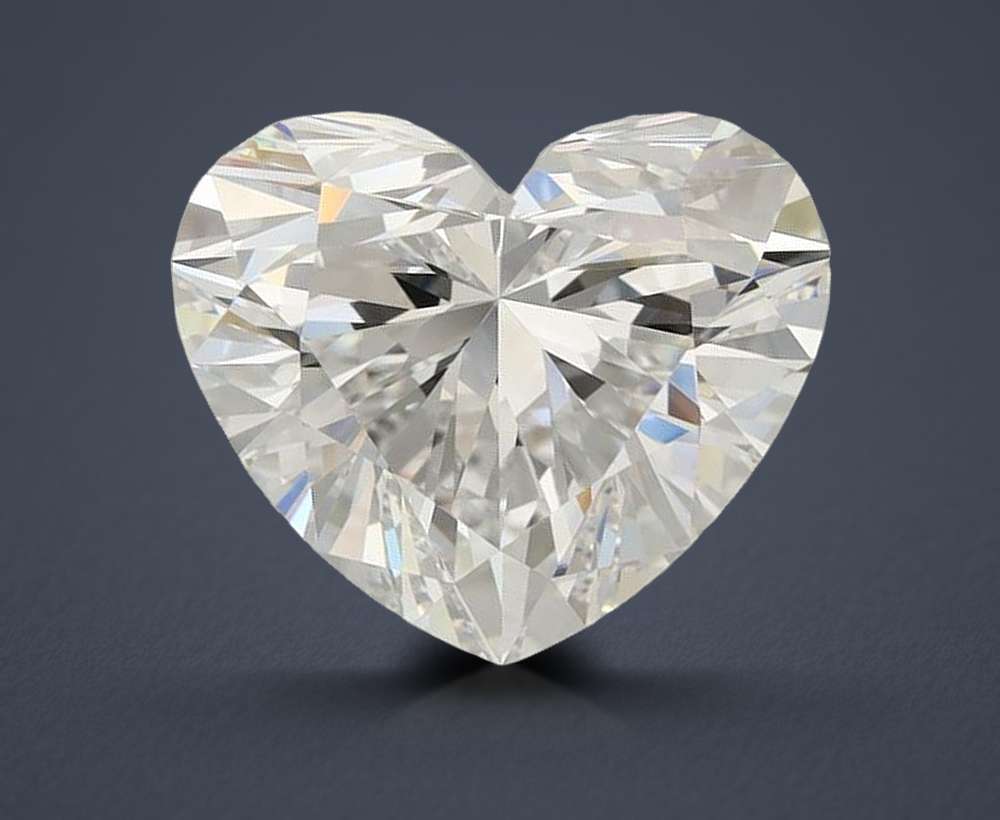 4.22 Carat Heart Lab Diamond