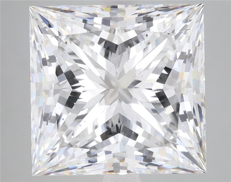 10.19ct F VS2 Rare Carat Ideal Cut Princess Lab Grown Diamond