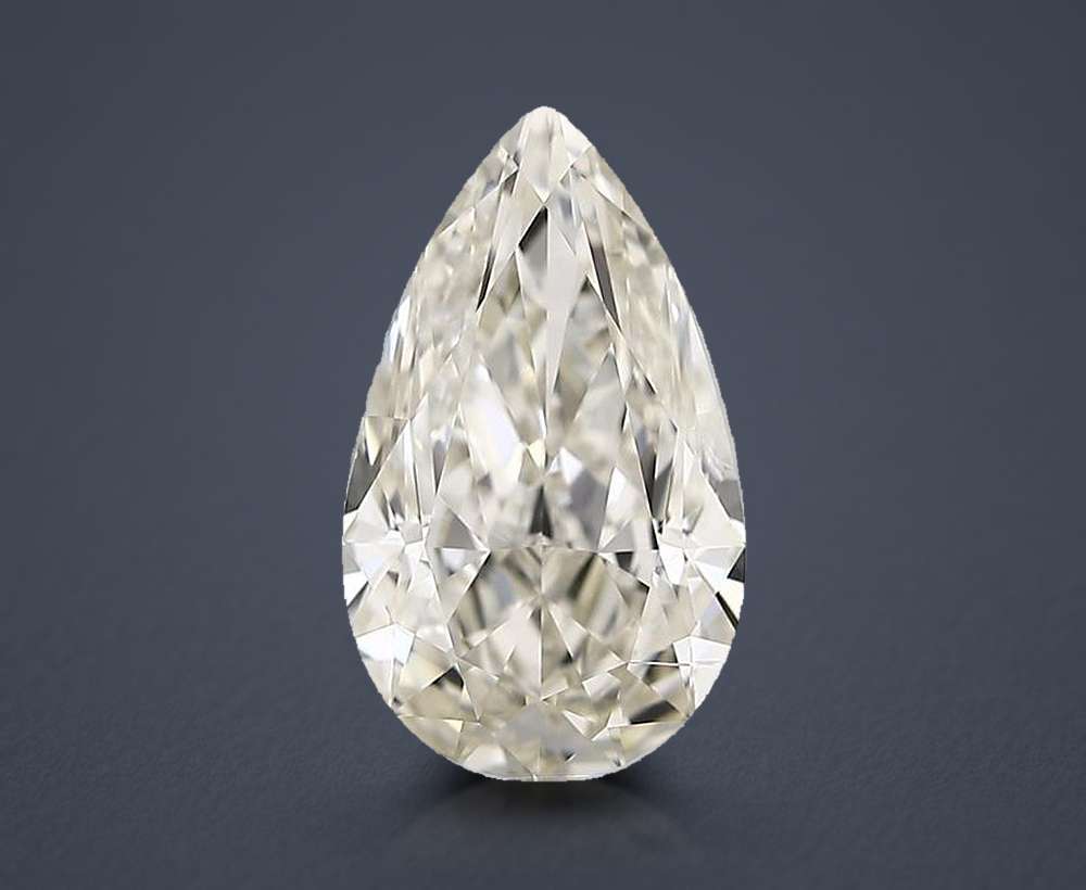5.01 Carat Pear Natural Diamond