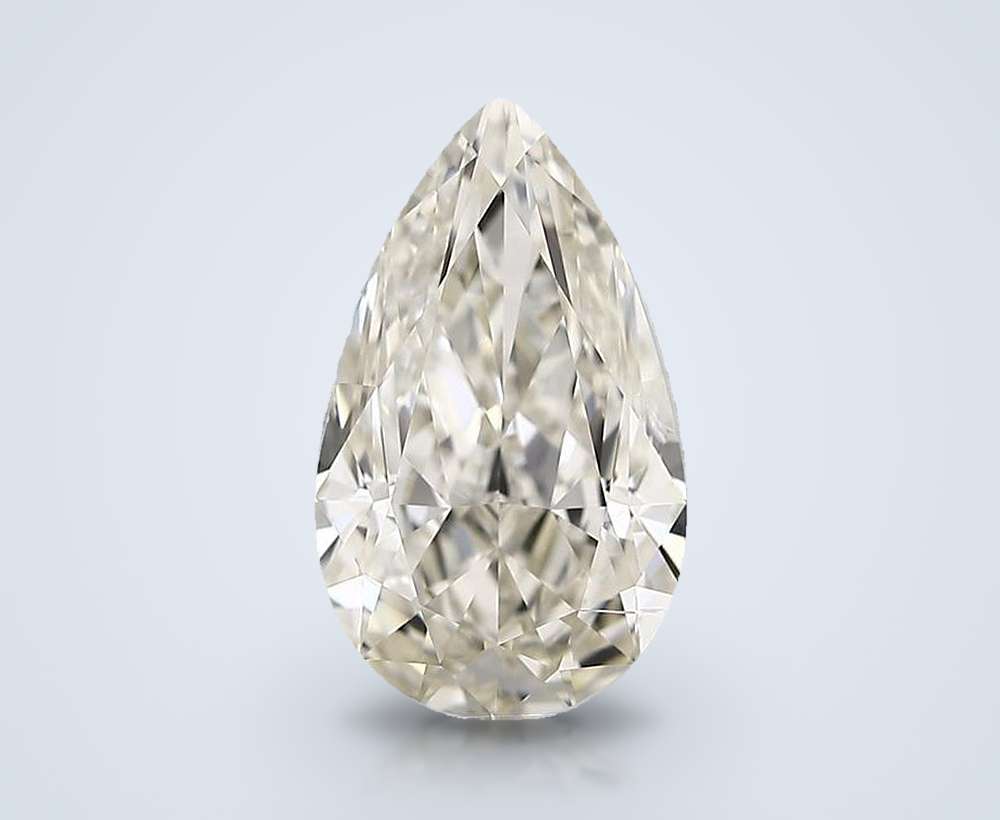 5.01 Carat Pear Natural Diamond