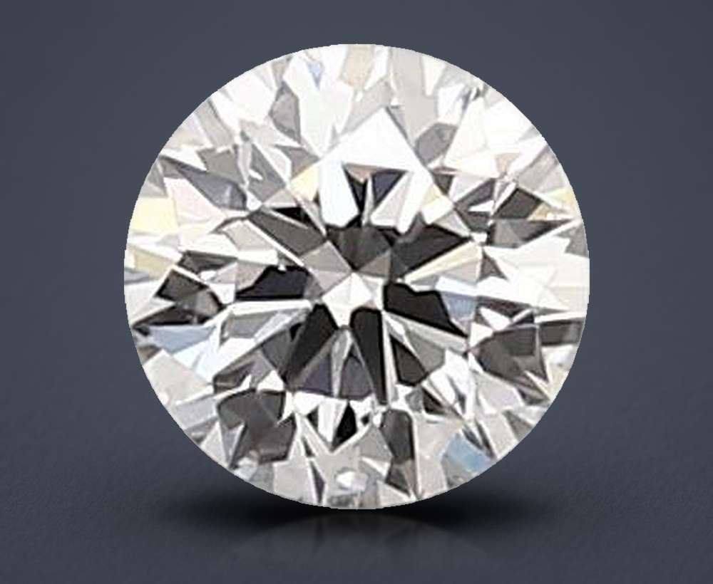 0.58 Carat Round Lab Diamond