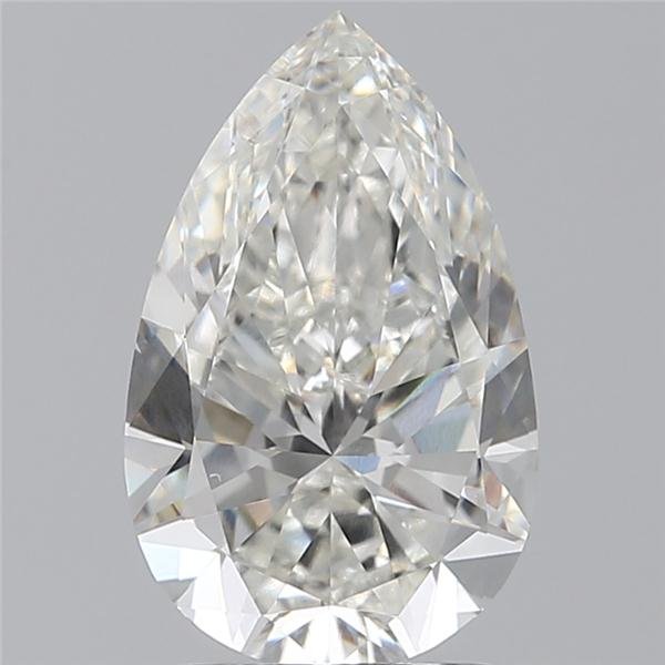 2.00 Carat Pear Lab Diamond