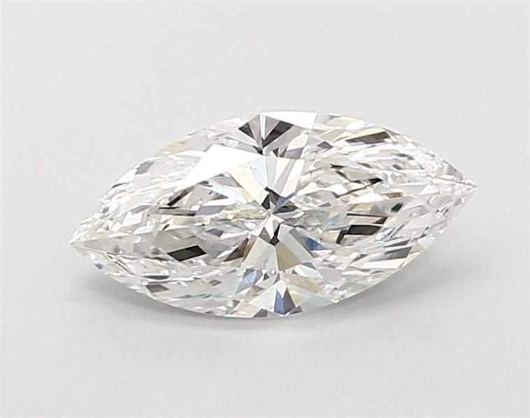 1.38ct F VS2 Rare Carat Ideal Cut Marquise Lab Grown Diamond