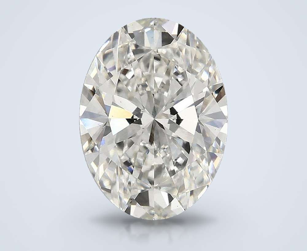 3.71 Carat Oval Lab Diamond