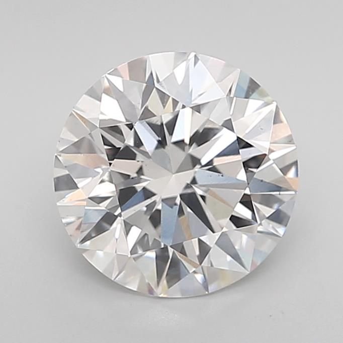 2.04ct E VS2 Rare Carat Ideal Cut Round Lab Grown Diamond