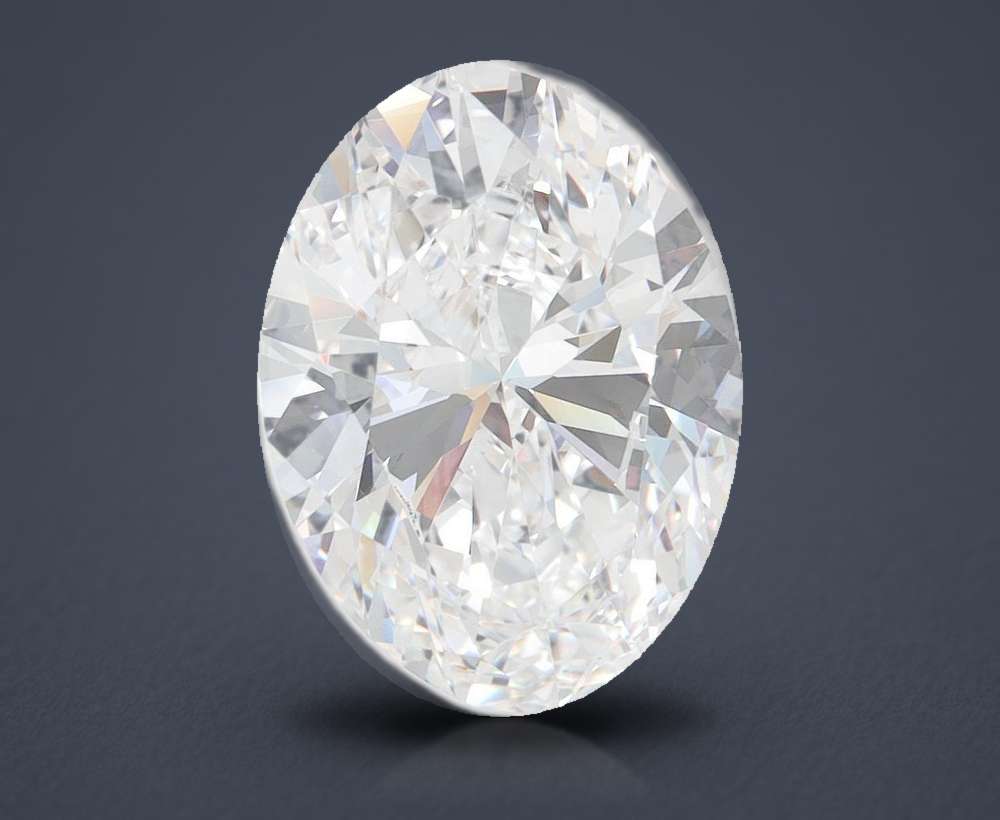 4.84 Carat Oval Lab Diamond