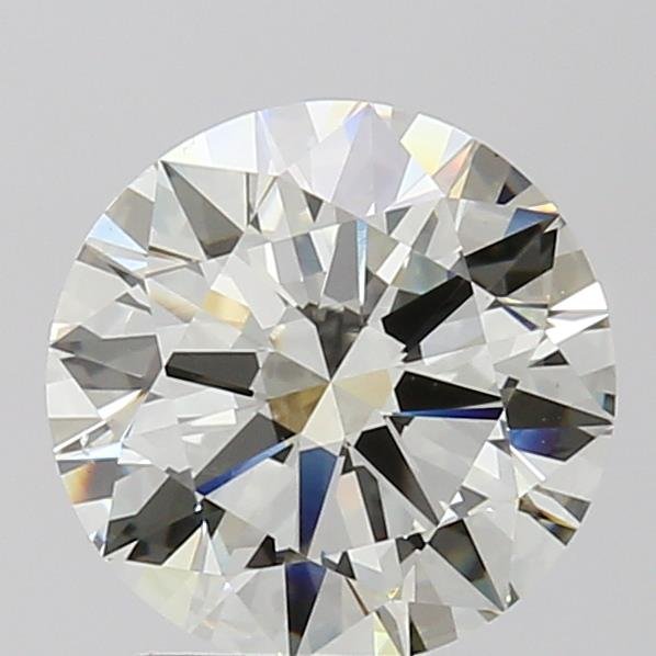 2.61ct J VS1 Rare Carat Ideal Cut Round Diamond