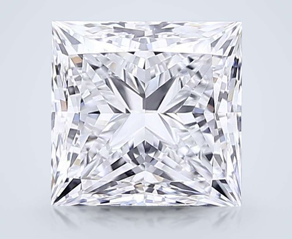 7.46 Carat Princess Lab Diamond