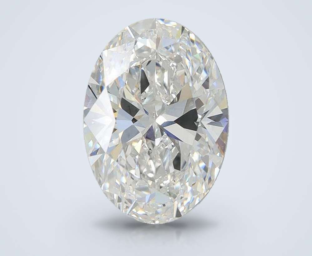 5.39 Carat Oval Lab Diamond