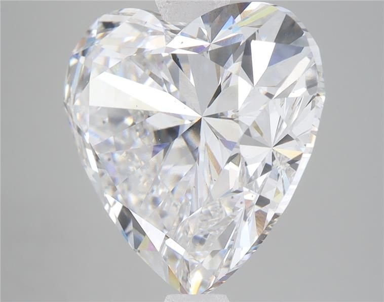 11.47ct F VS1 Rare Carat Ideal Cut Heart Lab Grown Diamond