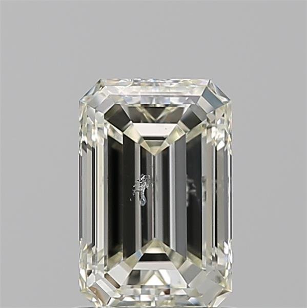 1.01ct K SI2 Rare Carat Ideal Cut Emerald Diamond