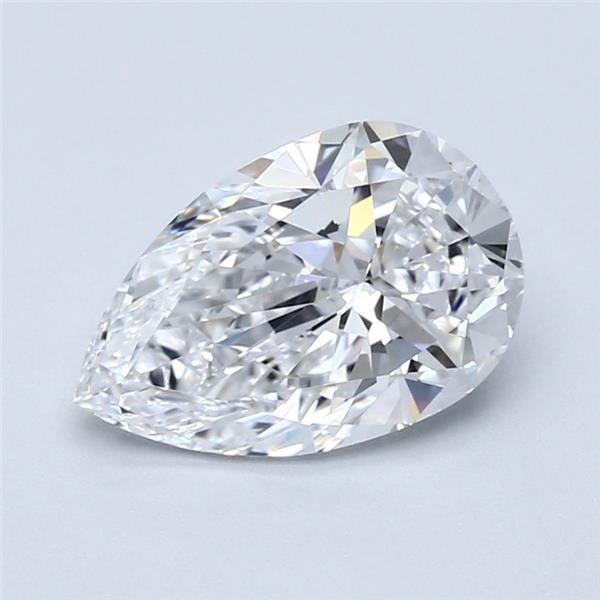 1.90ct D VVS1 Rare Carat Ideal Cut Pear Diamond