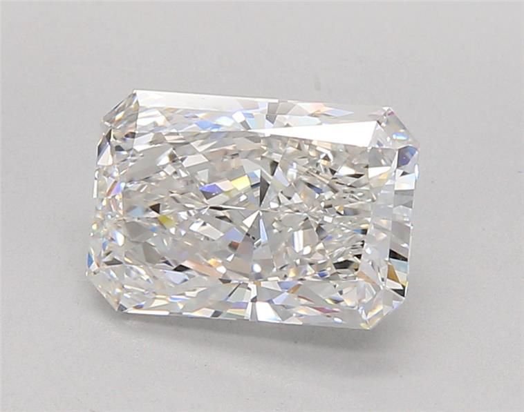 2.53ct F VVS2 Rare Carat Ideal Cut Radiant Lab Grown Diamond