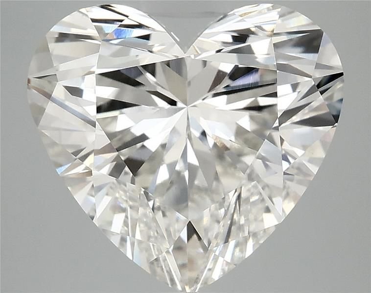 6.04ct G VS1 Rare Carat Ideal Cut Heart Lab Grown Diamond