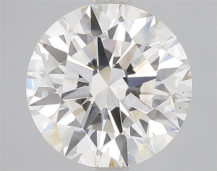 4.16ct H SI1 Rare Carat Ideal Cut Round Lab Grown Diamond