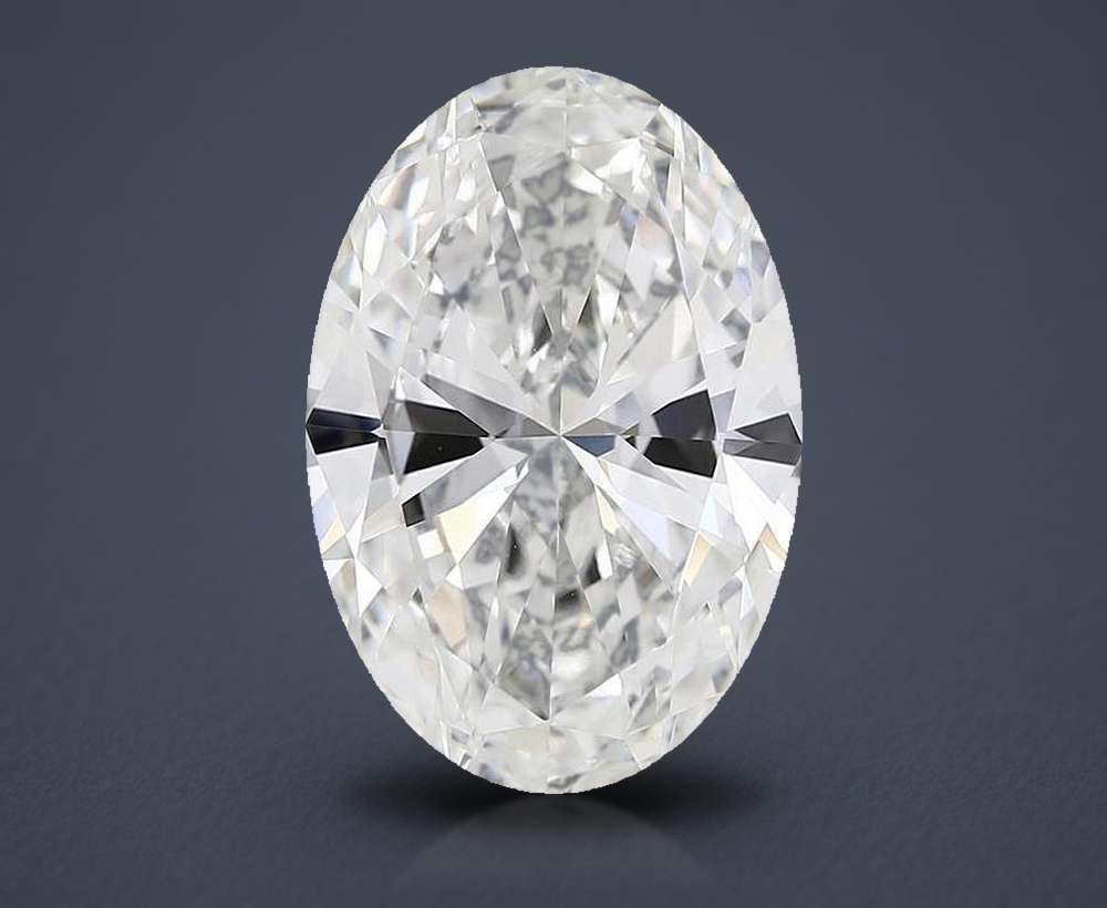 11.04 Carat Oval Lab Diamond