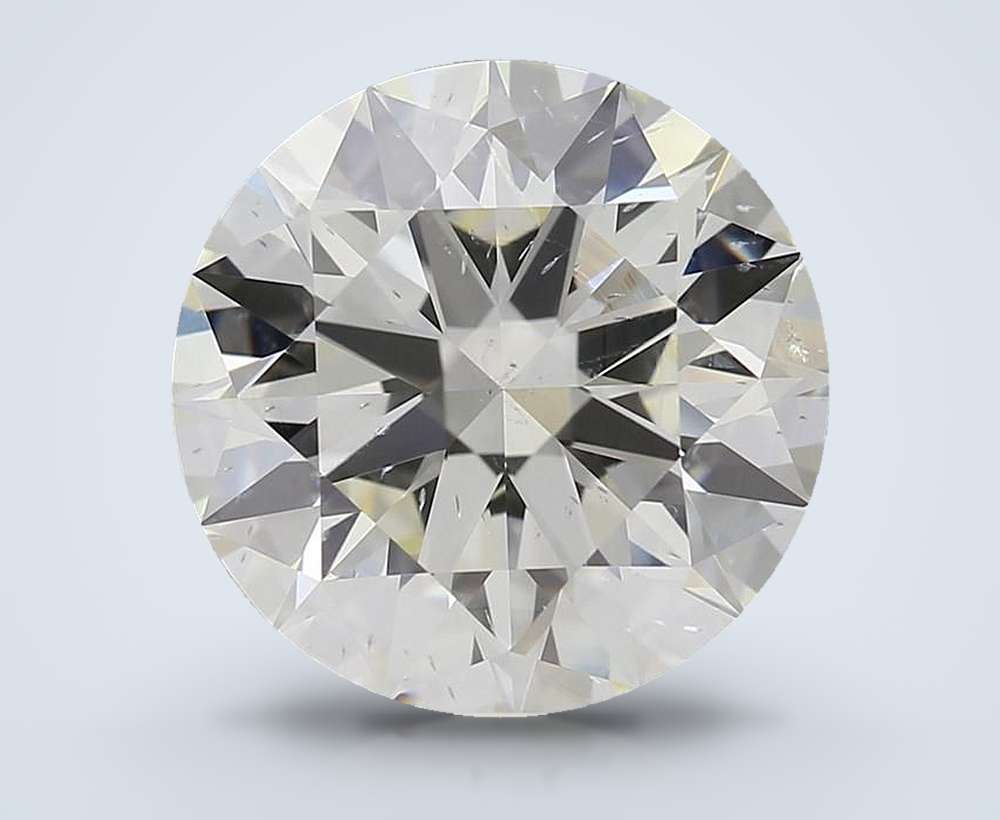 3.19 Carat Round Natural Diamond