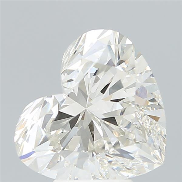 5.39ct H VS1 Rare Carat Ideal Cut Heart Lab Grown Diamond