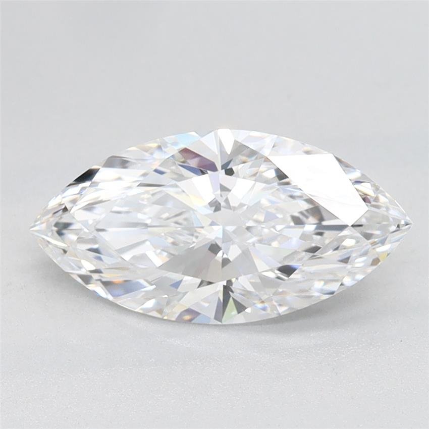 1.09ct D VVS1 Rare Carat Ideal Cut Marquise Lab Grown Diamond