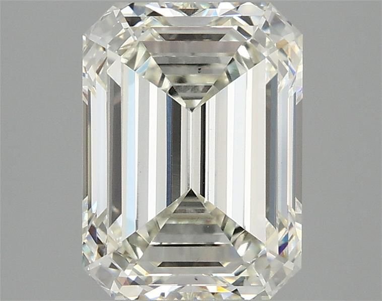 3.03ct I VS1 Rare Carat Ideal Cut Emerald Lab Grown Diamond