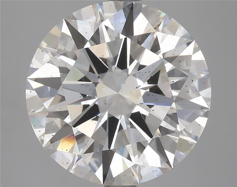 5.60ct F SI2 Excellent Cut Round Lab Grown Diamond