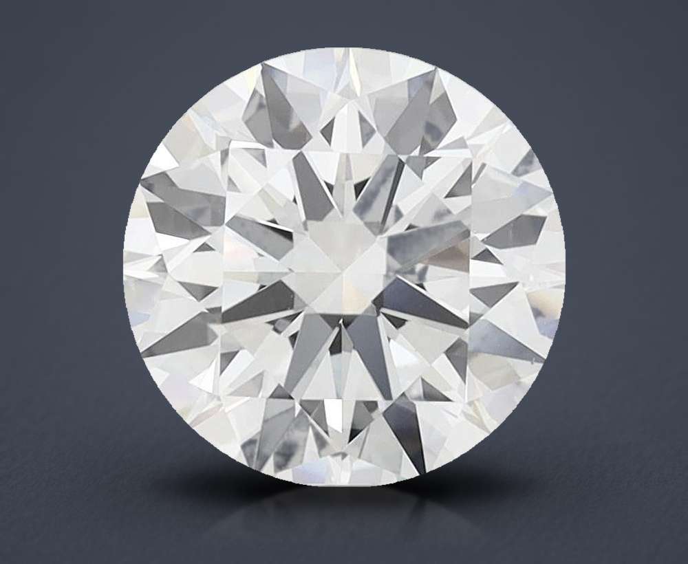 3.21 Carat Round Lab Diamond