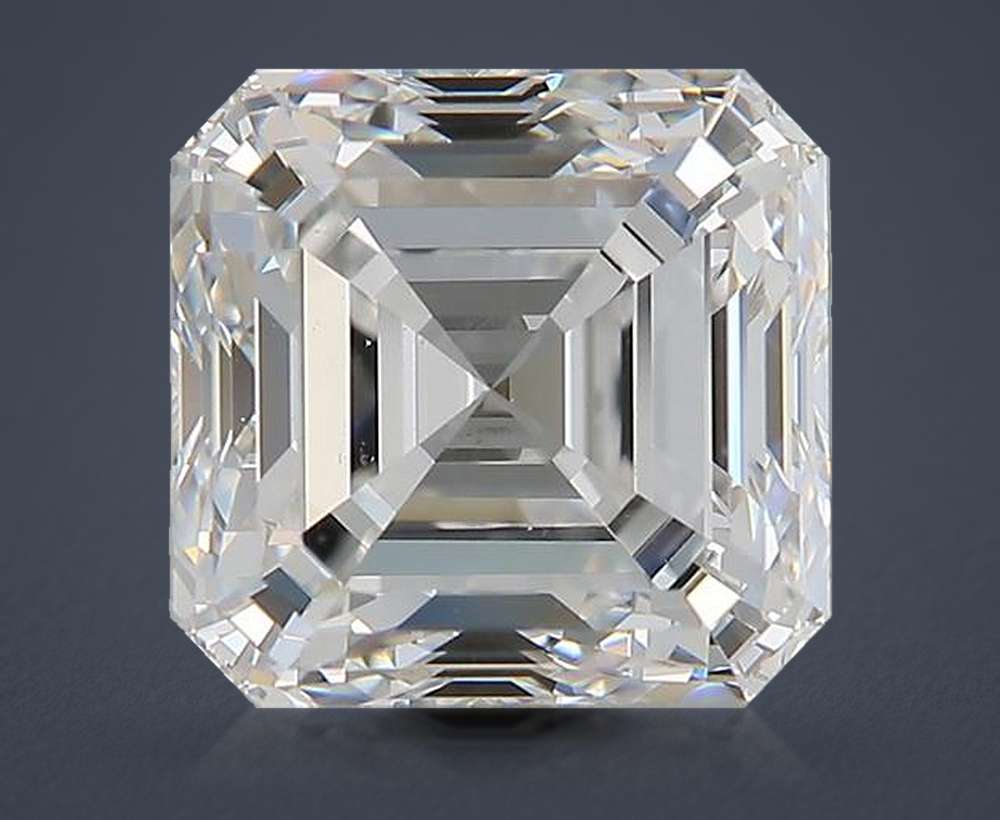 3.05 Carat Asscher Natural Diamond