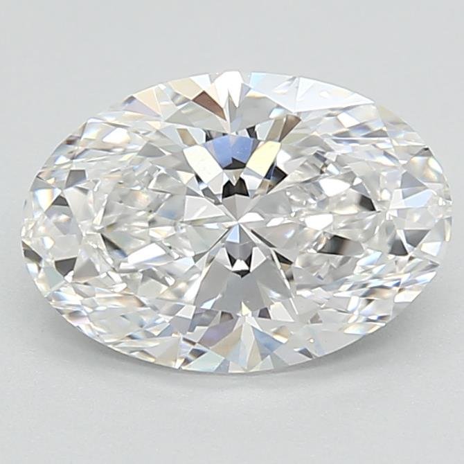 1.63ct E VVS2 Rare Carat Ideal Cut Oval Lab Grown Diamond