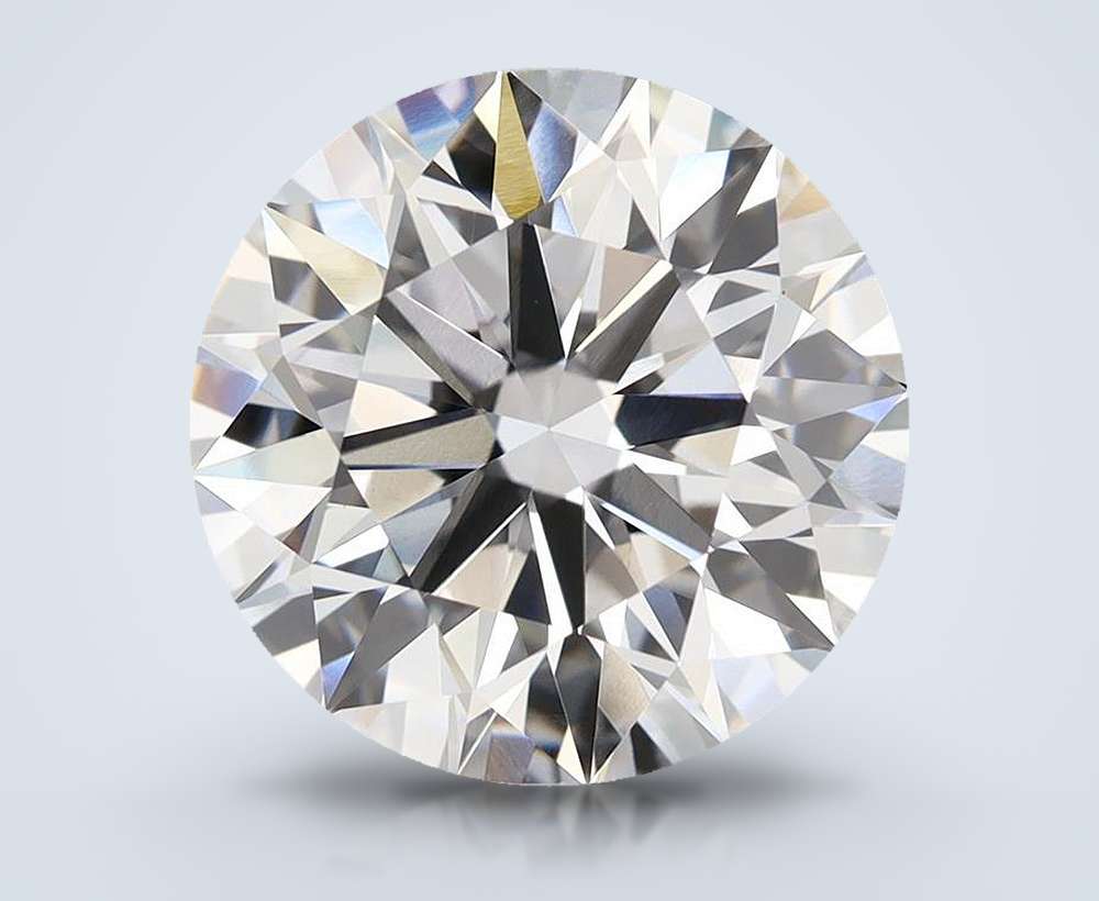7.02 Carat Round Lab Diamond
