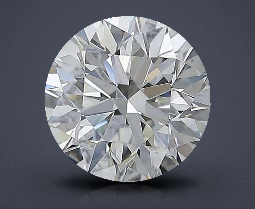 1.70 Carat Round Natural Diamond