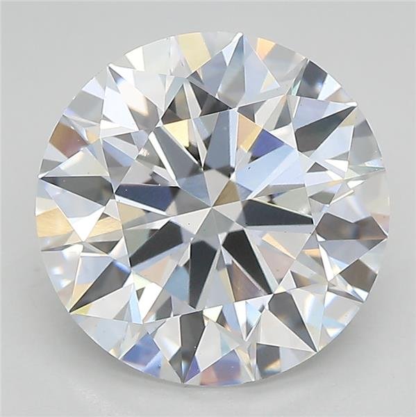 4.65ct D VS1 Rare Carat Ideal Cut Round Lab Grown Diamond